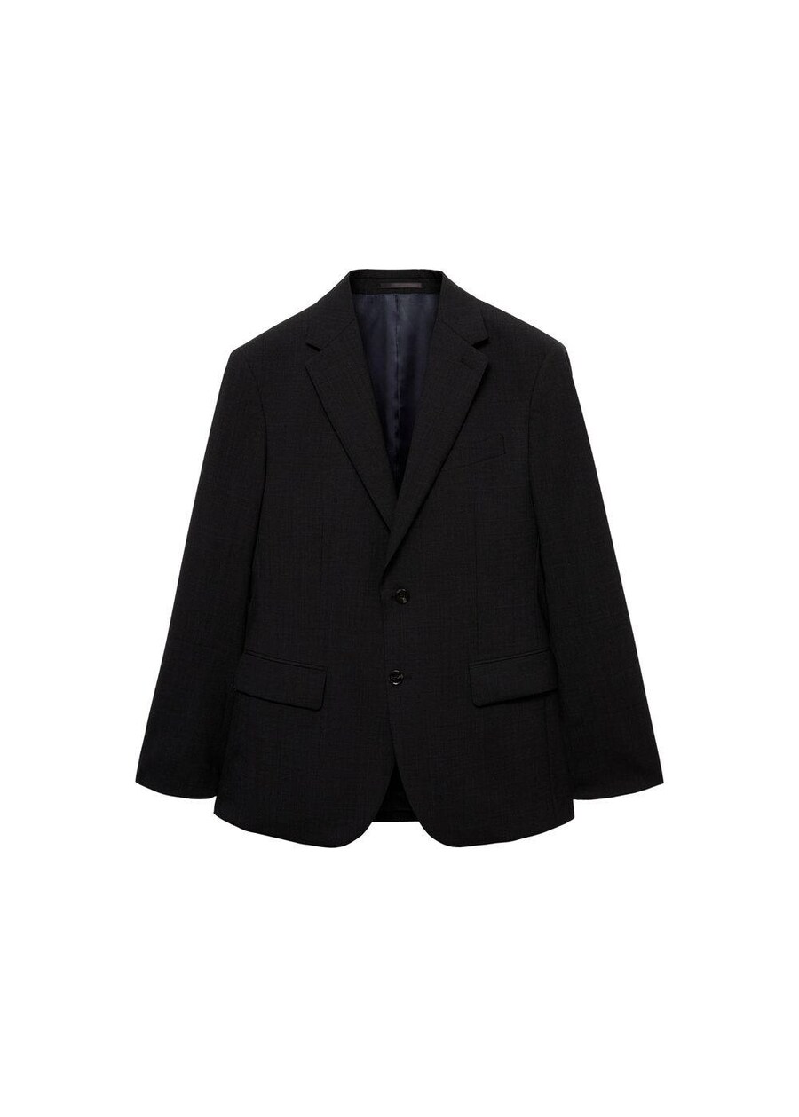 

Куртка MANGO MAN Slim fit Suit Jacket Turin, черный