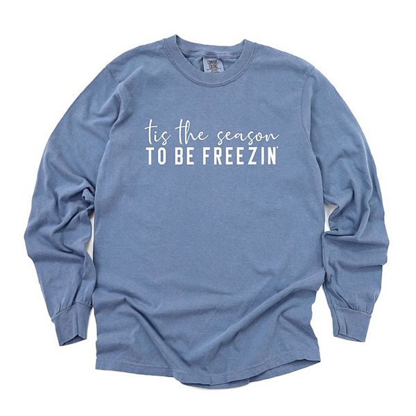 

Футболка с длинным рукавом Tis the season to be freezin Simply Sage Market, Blue Jean, Зеленый, Футболка с длинным рукавом Tis the season to be freezin Simply Sage Market, Blue Jean