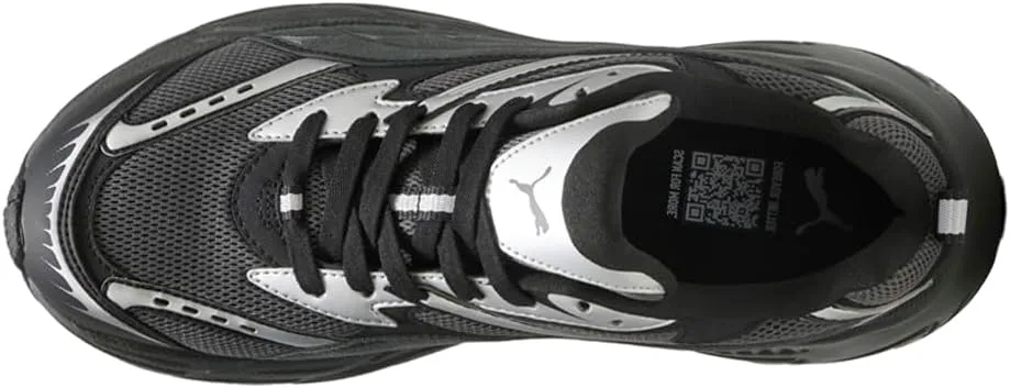 Мужские кроссовки PUMA Morphic Retro со шнуровкой, повседневные - серые, серый — фото 4