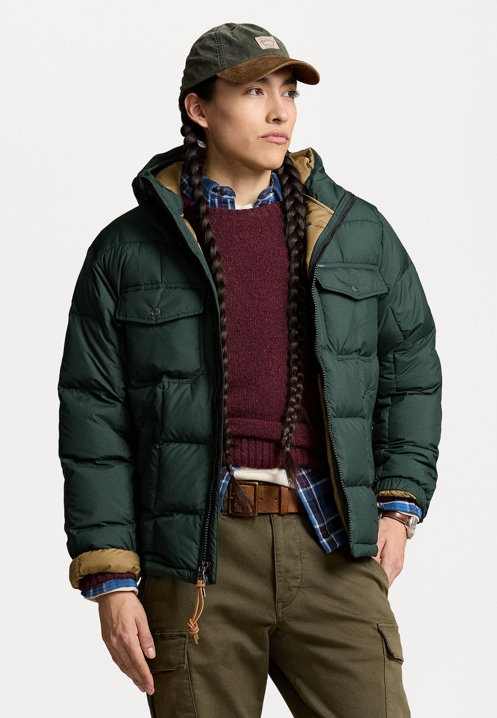 

Пуховик THE GORHAM DOWN JACKET Polo Ralph Lauren, темно-зеленый
