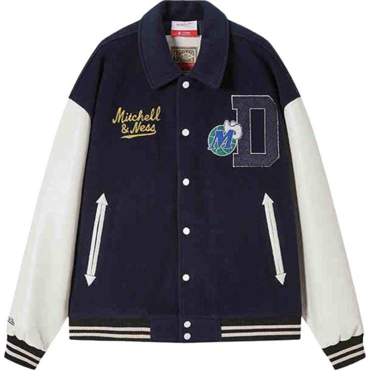 

Mitchell Ness Курка Mitchell & Ness x NBA Dallas Mavericks унисекс синяя, Navy Blue