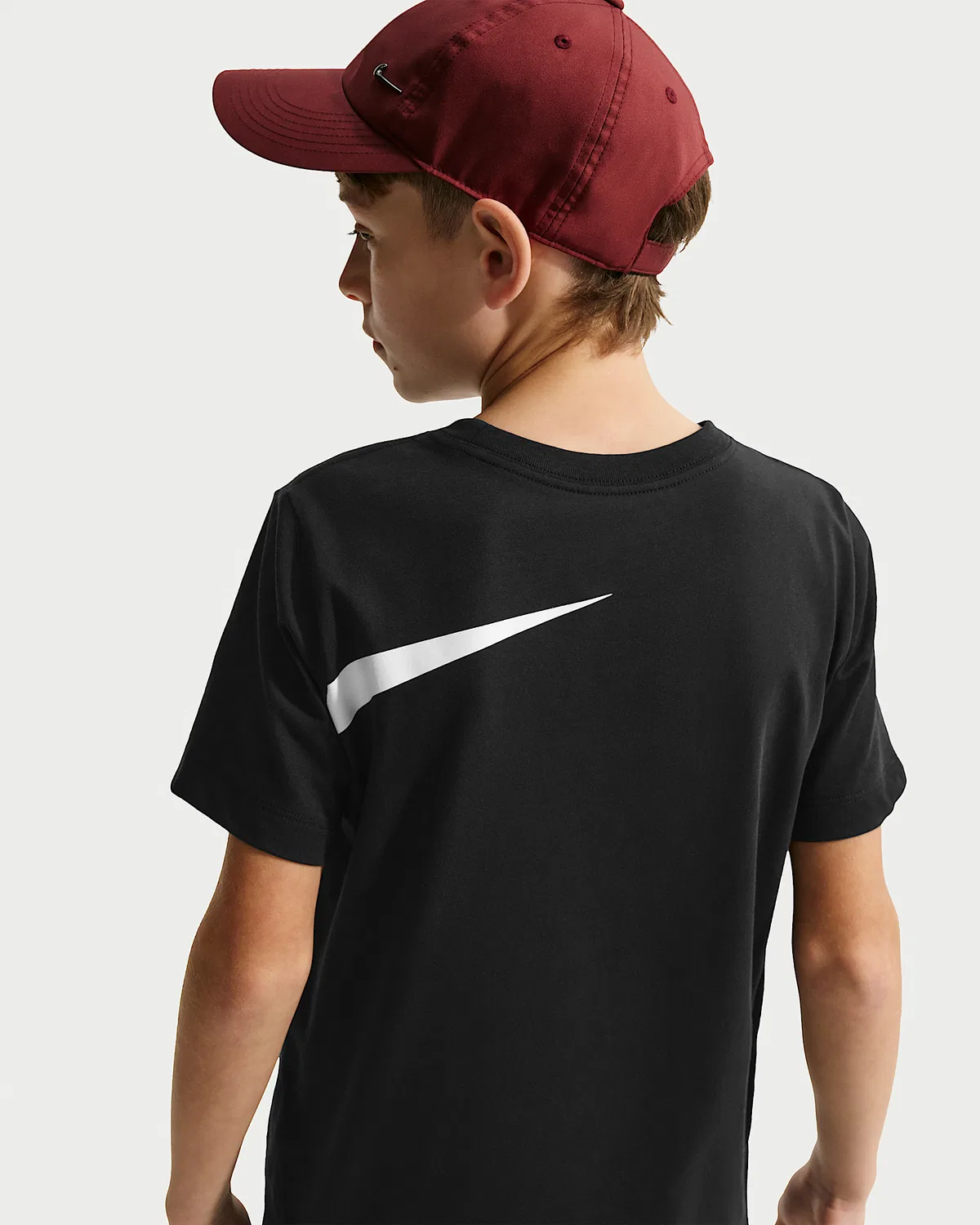 Детская футболка Nike Sportswear Club, Black — фото 2