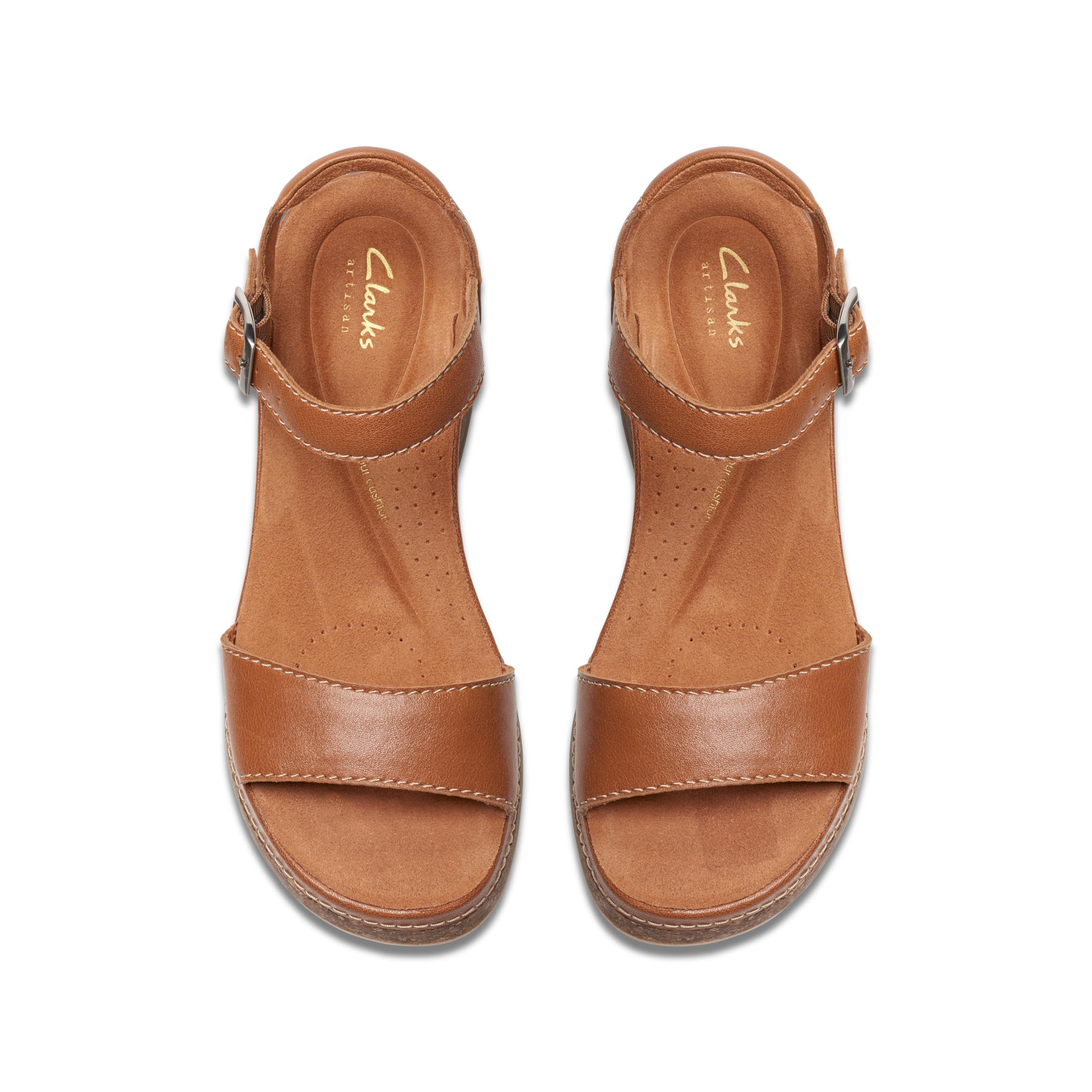 Туфли Clarks Kassanda Lily, Tan Leather — фото 2