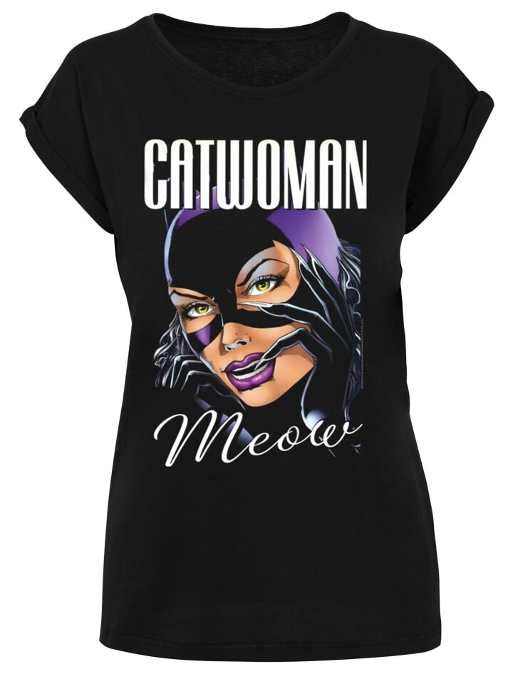 

Футболка F4NT4STIC DC Comis Superhelden Batman Catwoman Feline Fatale, черный