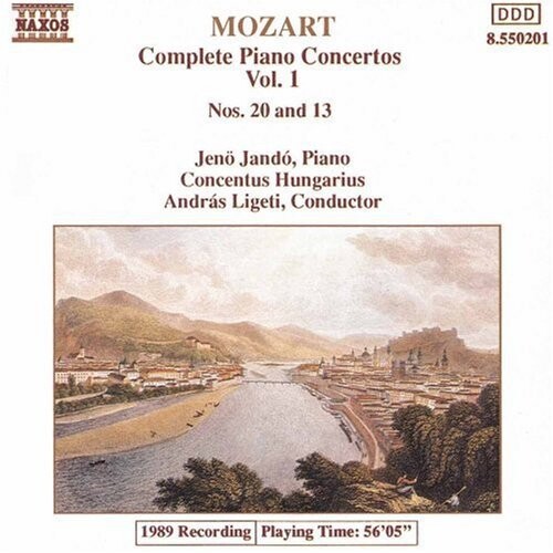 

CD диск Mozart / Jando / Ligeti: Piano Concerti 13 & 20