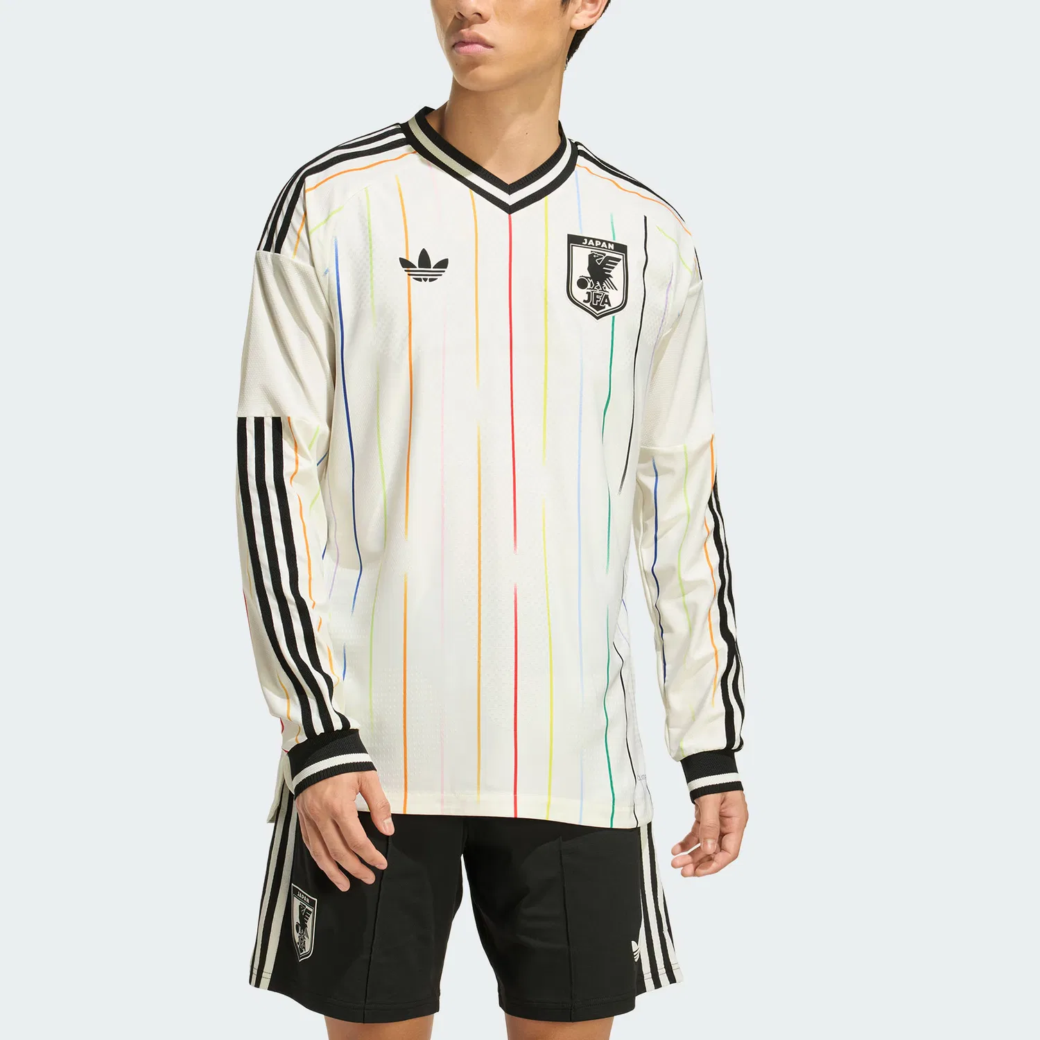 Футболка AUTHENTIC Soccer Jersey мужская Adidas Originals, Jade White/Black — фото 4