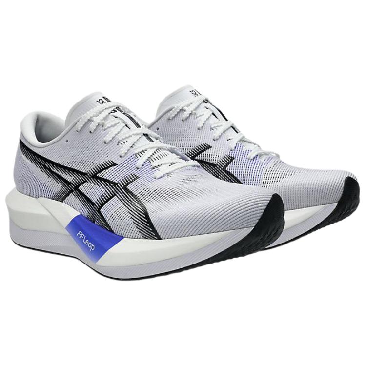 ASICS MAGIC SPEED 5 Легкие Беговые Кроссовки с Эффектом Отскока Unisex Белый Черный — фото 4