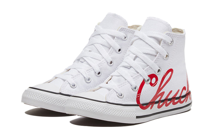 Кроссовки Converse Chuck Taylor All Star K Shoes Red/White 667595C, красный — фото 3