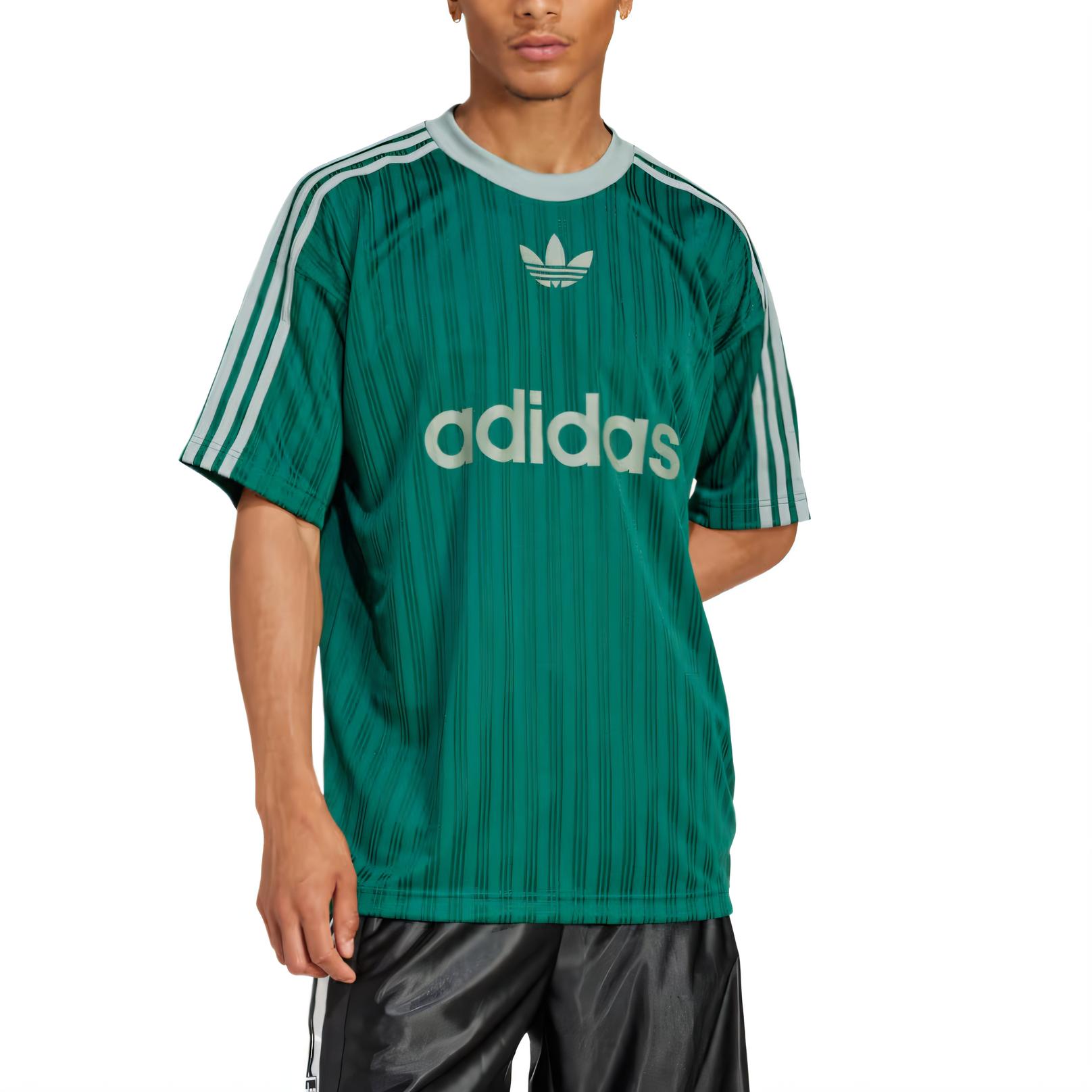 Adicolor футболка Adidas Originals, зеленый — фото 3