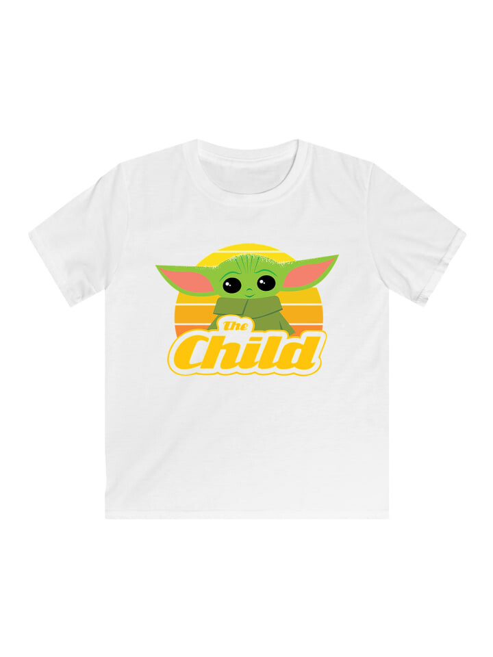 

Футболка F4NT4STIC Star Wars The Mandalorian The Child Retro, белый