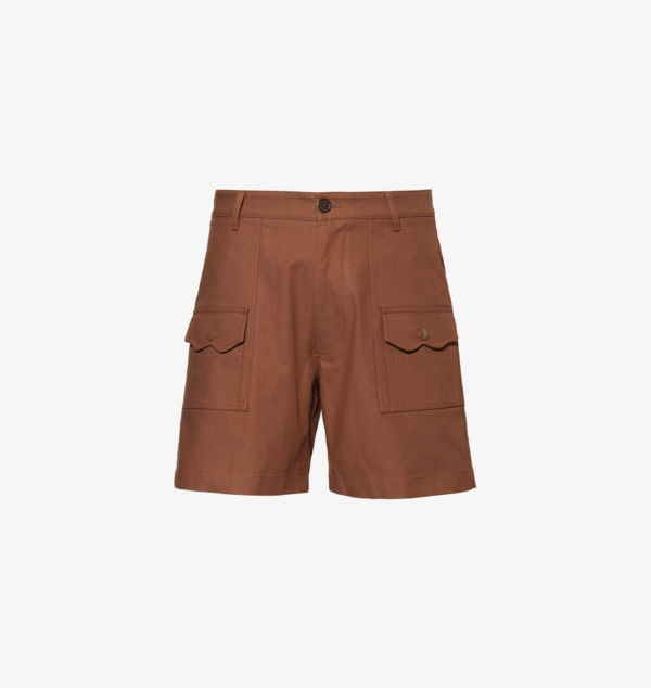 

Шорты Boyscout из хлопчатобумажной саржи с накладными карманами Golf Le Fleur, коричневый