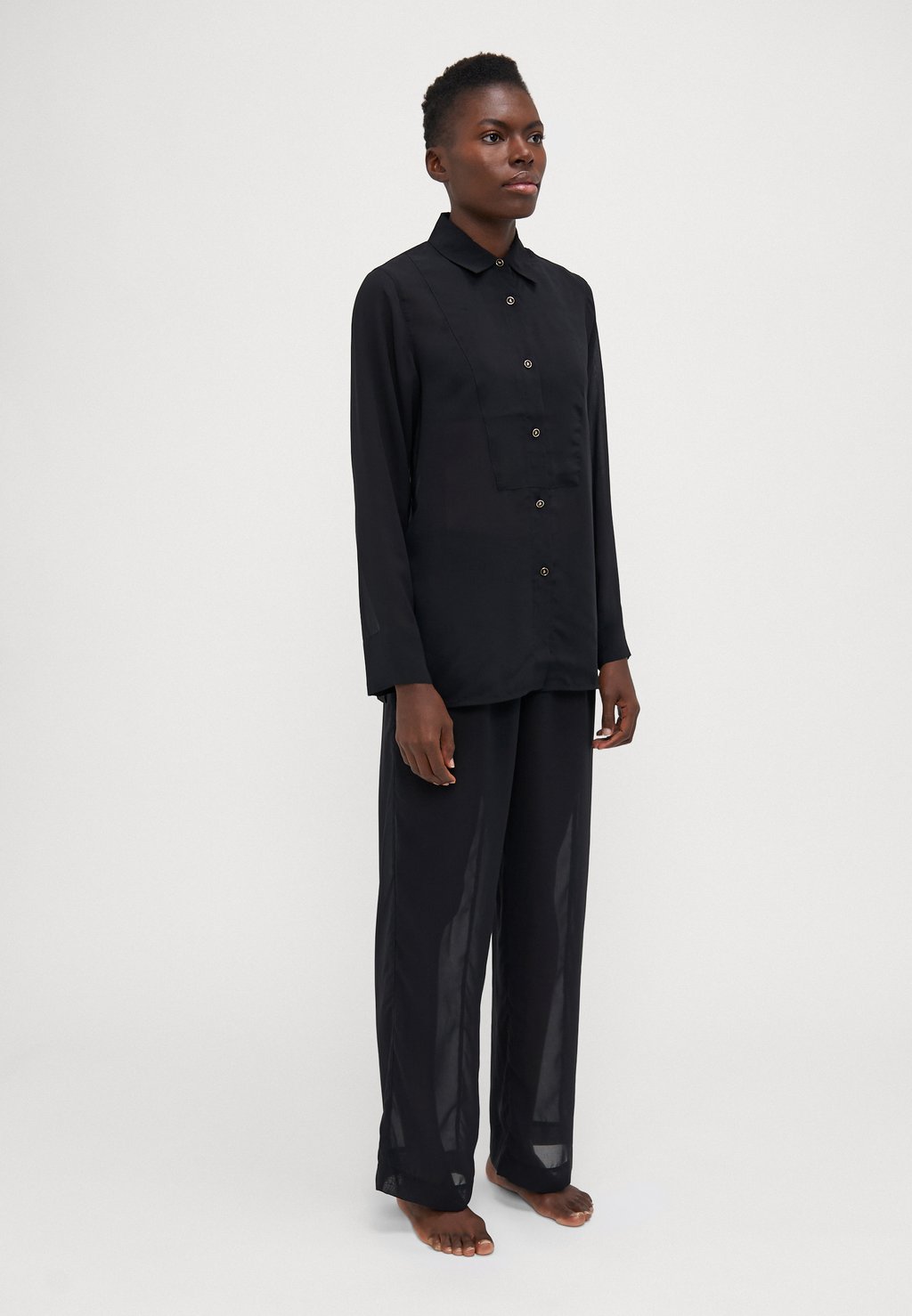 

Пижамный комплект LONG Emporio Armani, черный