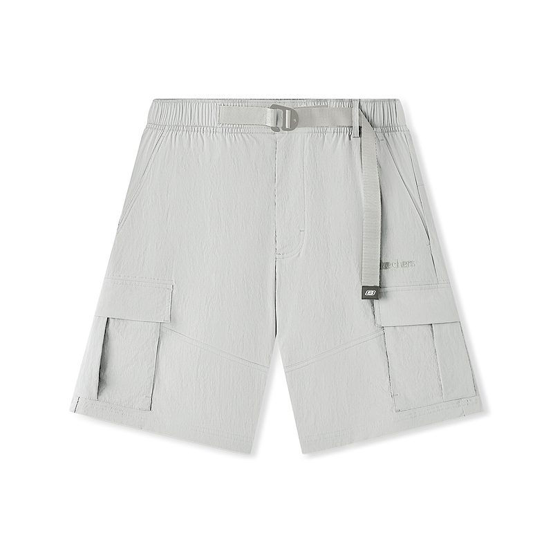 

Повседневные шорты мужские дымчато-серые Smoke Gray Skechers, серый