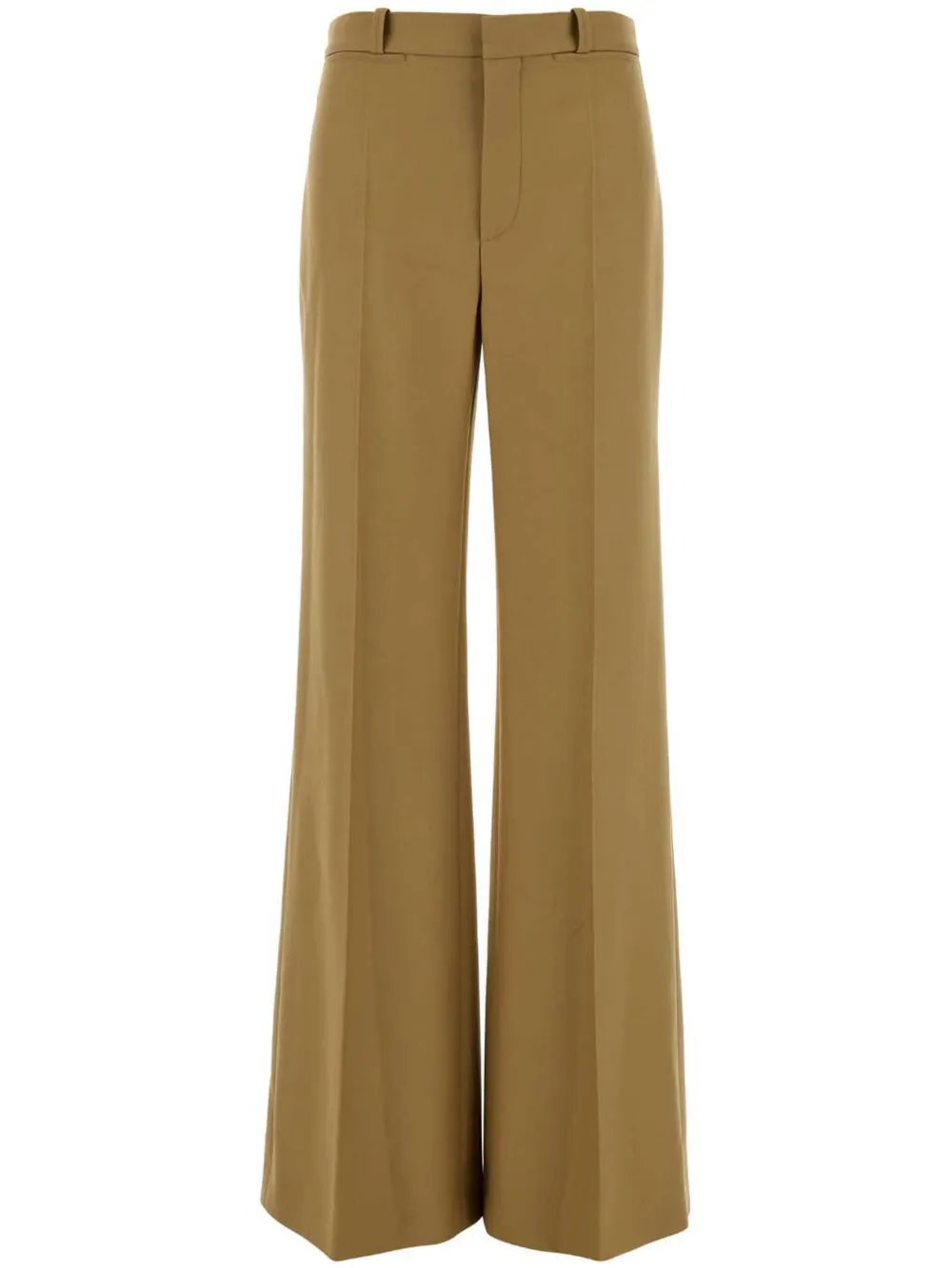 

Расклешенные брюки строгого кроя CHLOÉ, коричневый