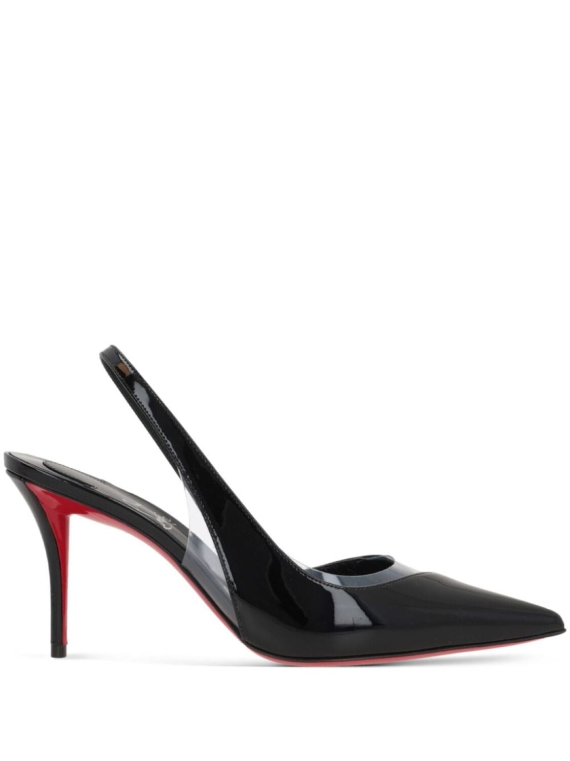 

Christian Louboutin туфли Posticha 80 с ремешком на пятке, черный