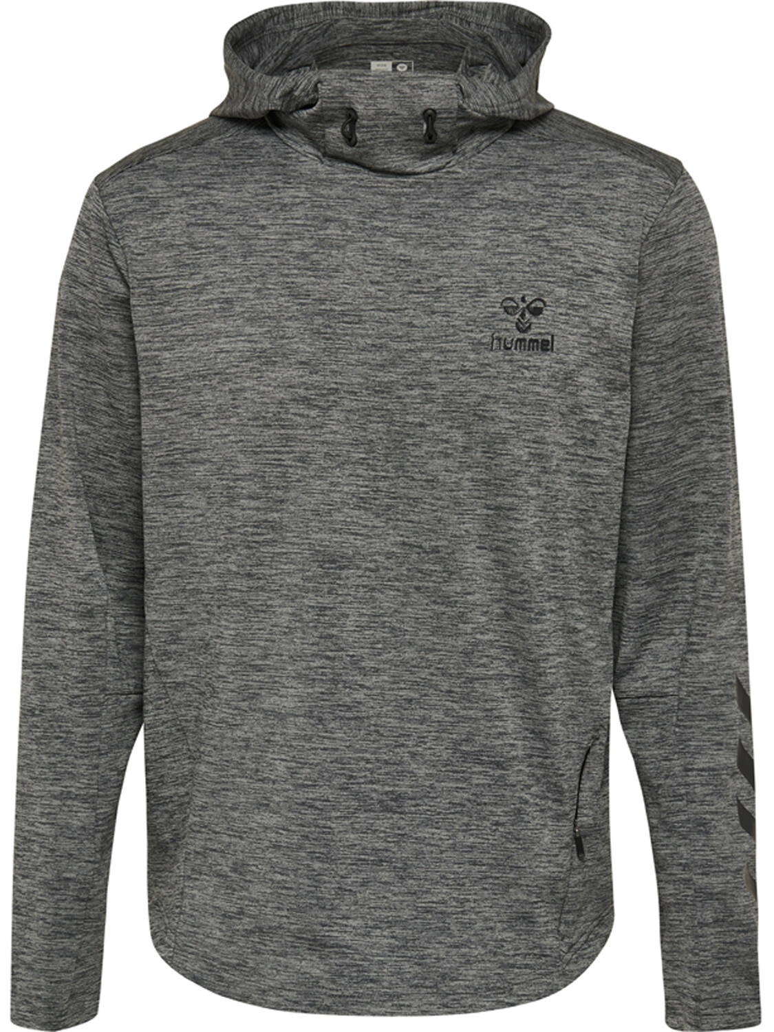 

Толстовка Hummel Hoodie Hmlaston Hoodie, цвет DARK GREY MELANGE