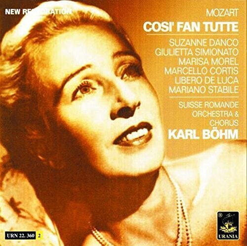 

CD диск Mozart / Danco / Simionato / Morel / Bohm: Cosi Fan Tutte
