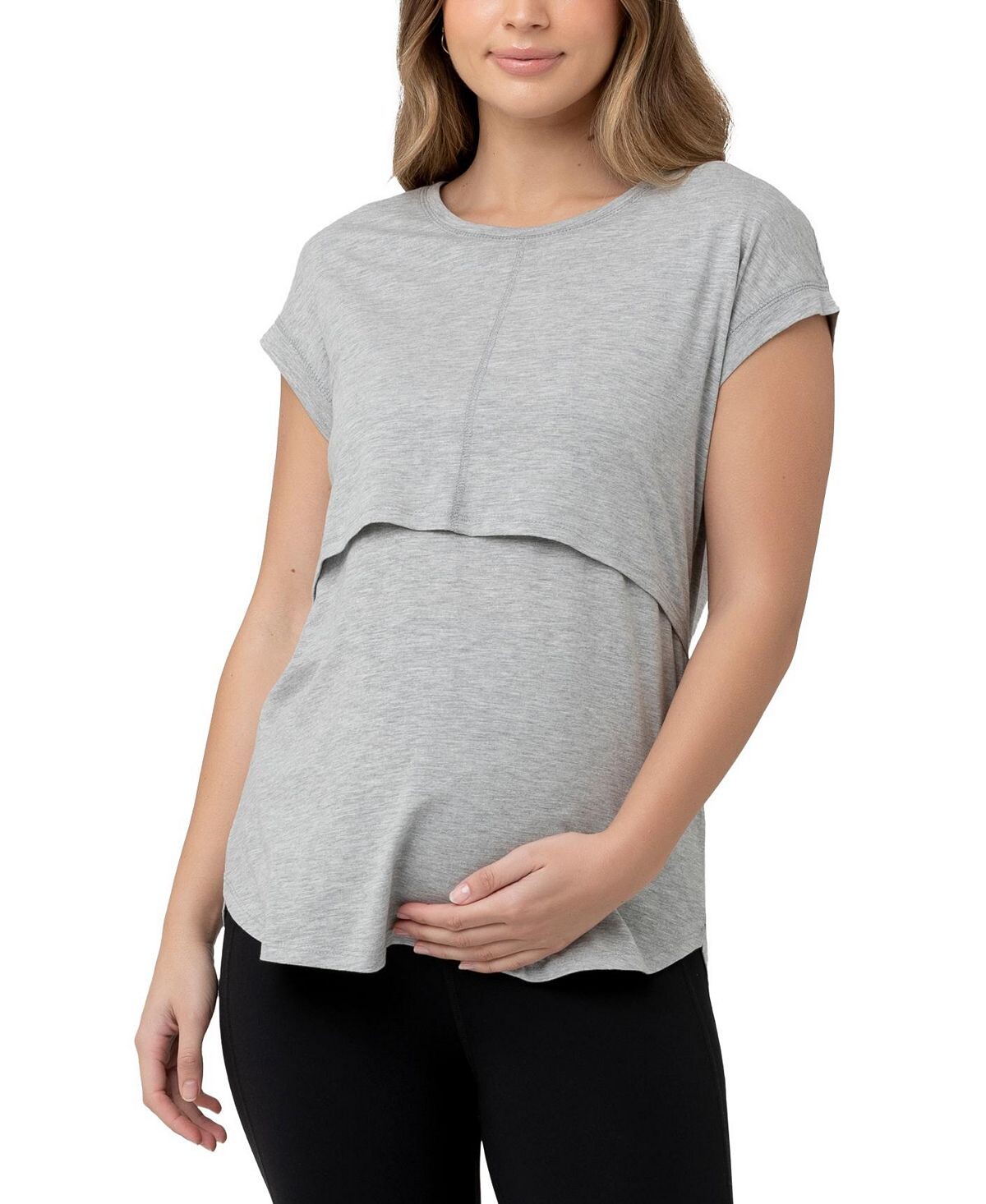 

Футболка для беременных Richie для кормящих мам Ripe Maternity