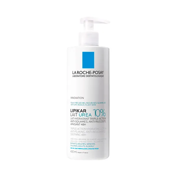 

Интенсивное увлажнение Lipikar Lait Urea 10% La Roche Posay, 400 ml