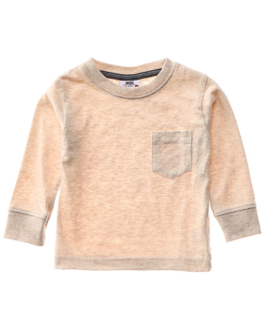

Футболка с карманом Mish Mish Jersey, коричневый