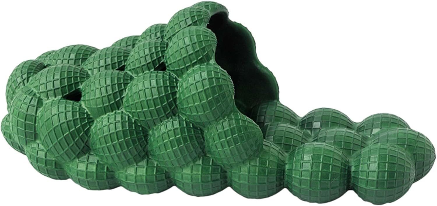 

Мужские перфорированные туфли, противоскользящие сандалии и тапочки, обувь в виде фруктов Cyyds, зеленый