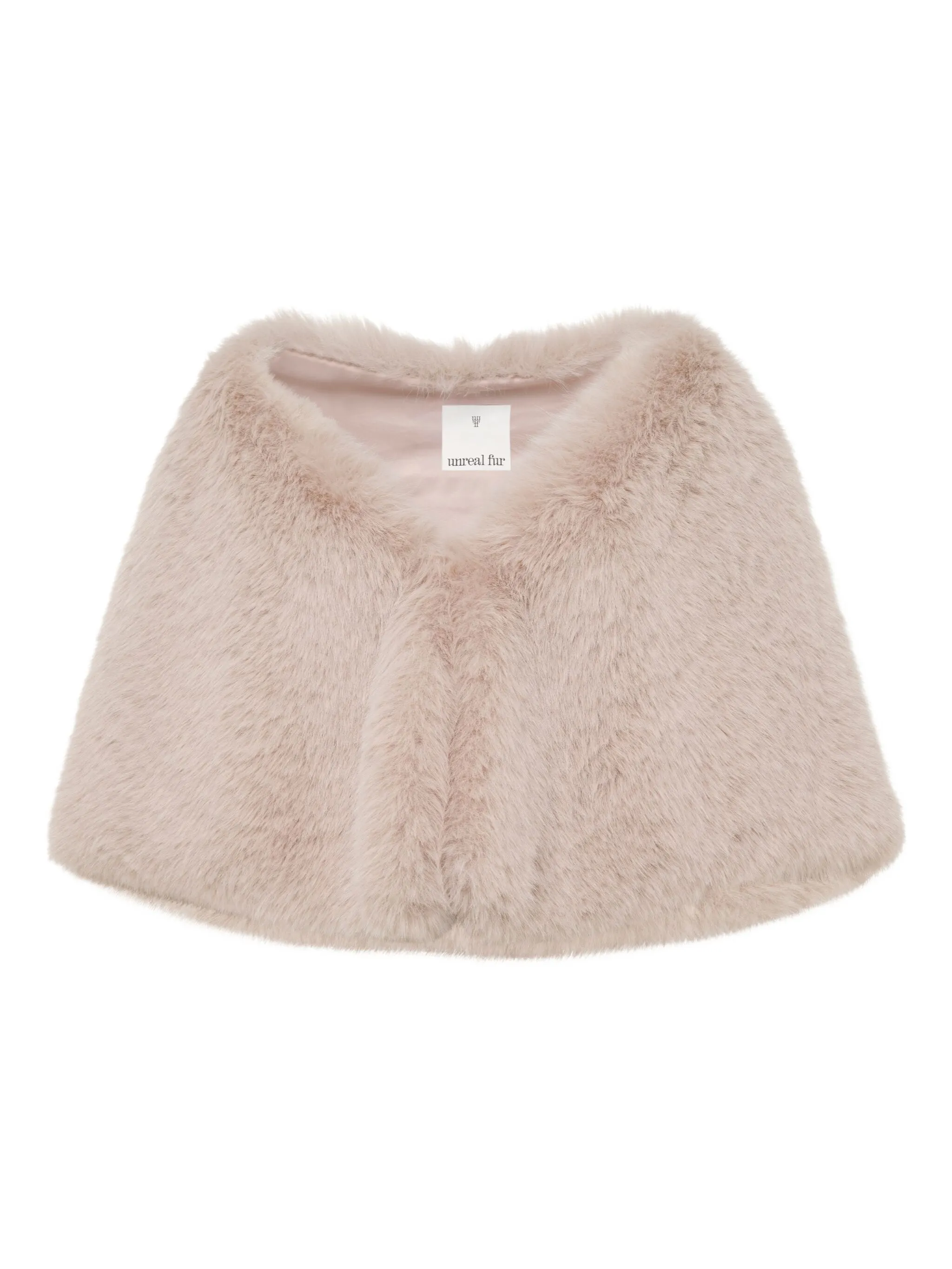 

Кейп Yasmine Unreal Fur, бежевый