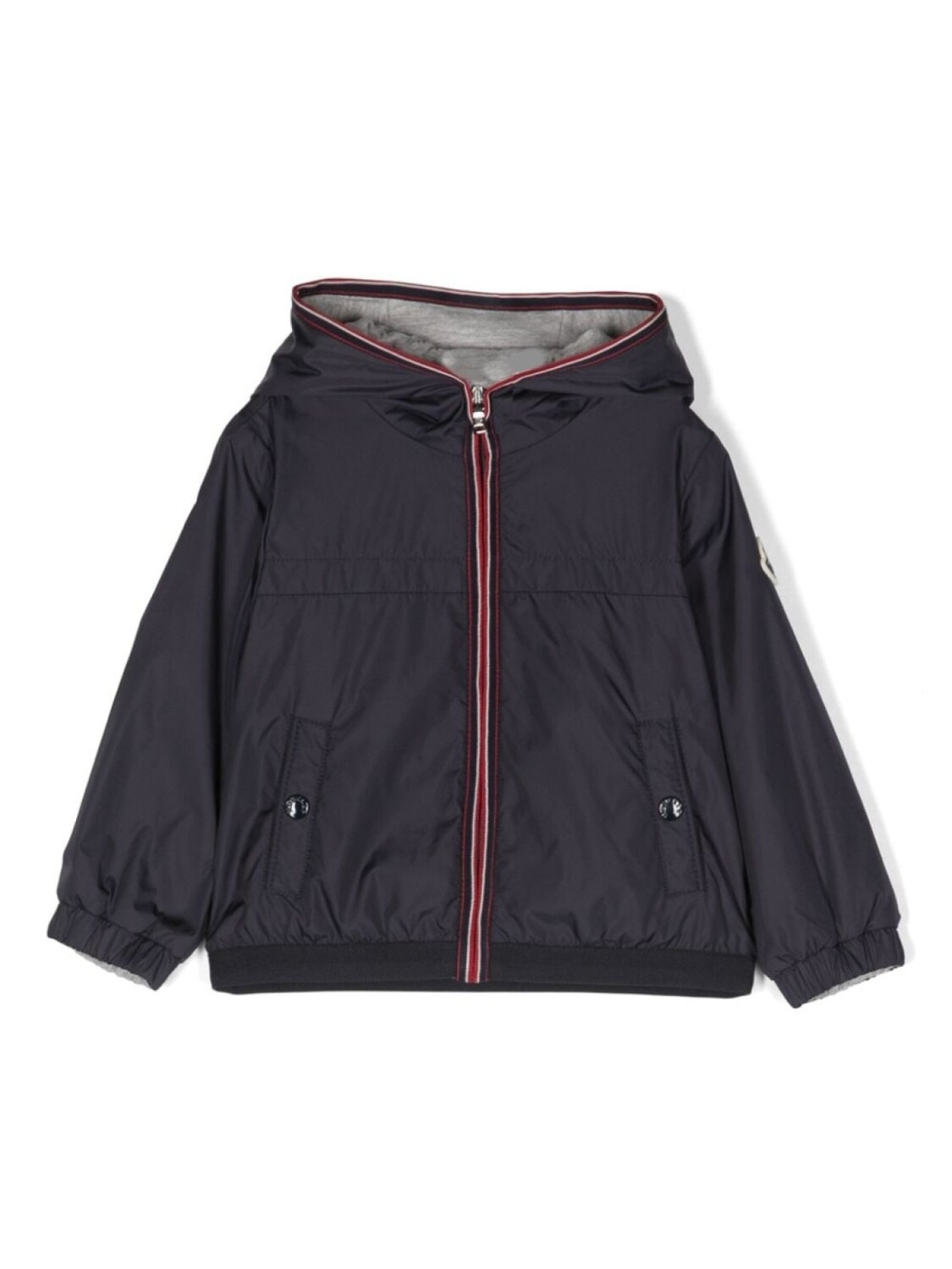 

Moncler Enfant куртка с капюшоном, синий