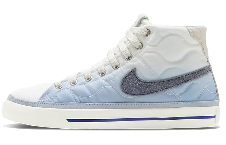 

Кроссовки Nike Court Legacy Skateboard Shoes Women's Mid-Top White Blue