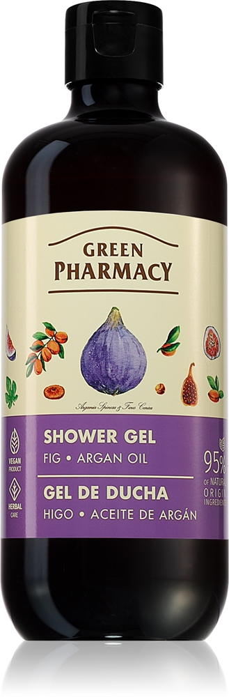 

Гель для душа Аргана увлажняющий гель для душа с маслом арганы Green Pharmacy, 500 мл
