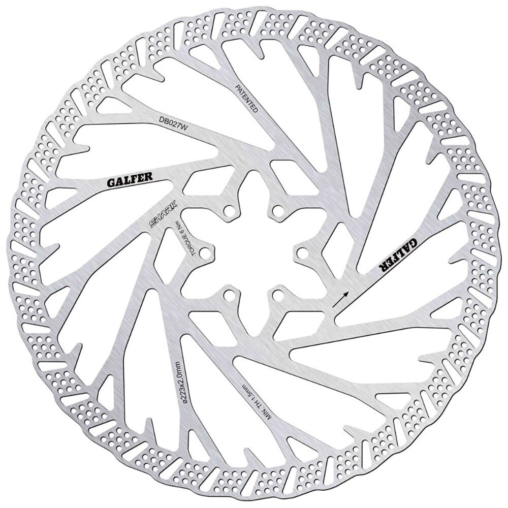 

Тормоза Galfer Shark 6B 1.8 mm disc