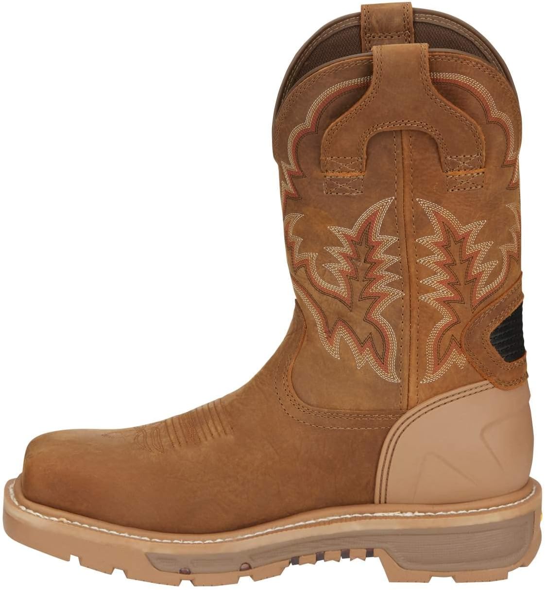 Мужские ботинки Justin Boot Company Commander Montana Rust водонепроницаемые, размер 11, с нанокомпозитной подошвой — фото 3
