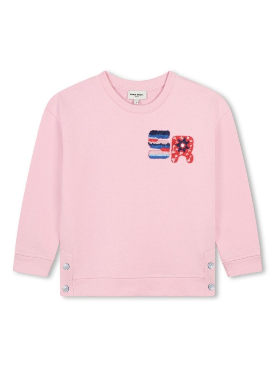 

SONIA RYKIEL ENFANT толстовка с логотипом, розовый