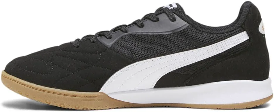 Мужские футбольные кроссовки Puma King Top для игры в помещении, черный — фото 2
