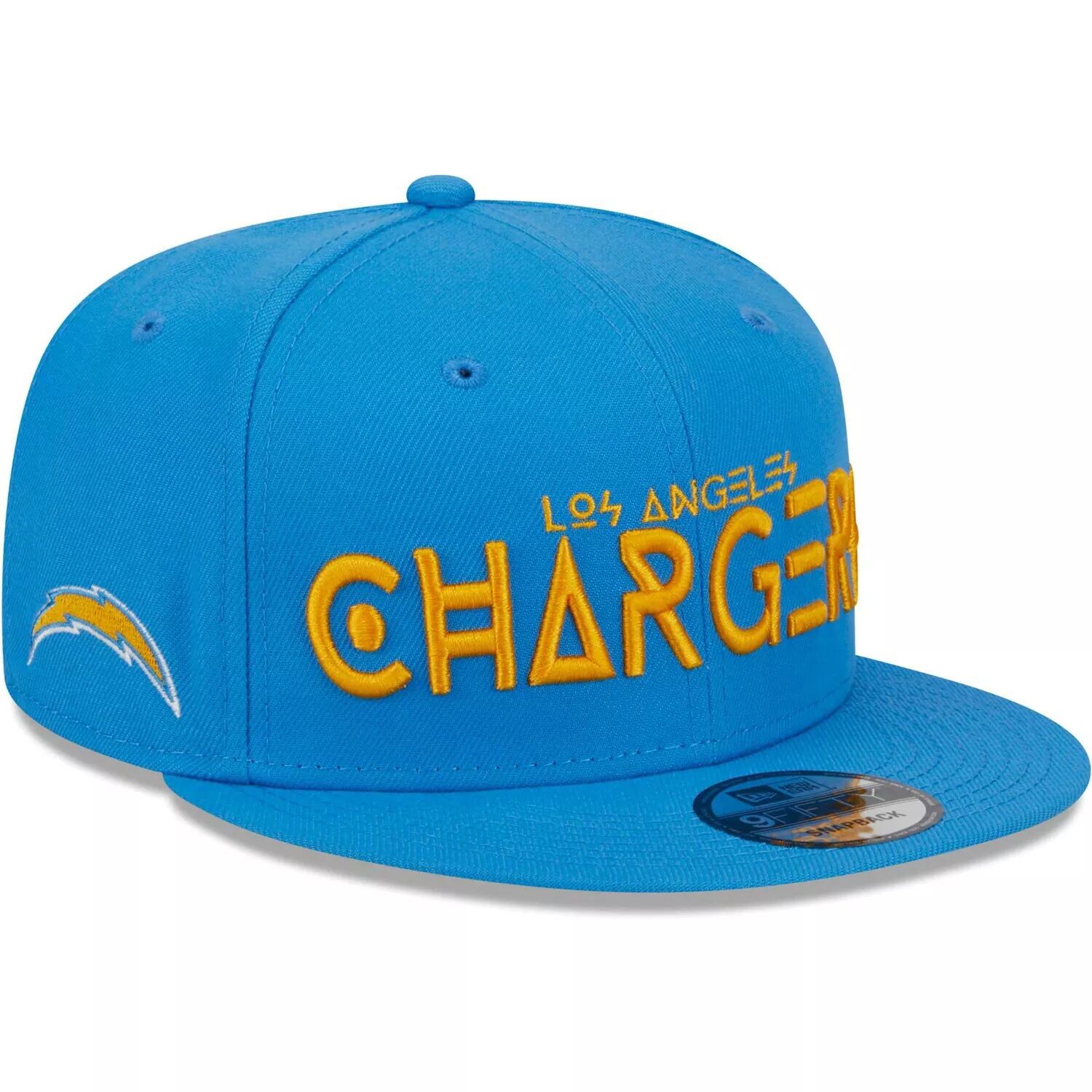 

Мужская кепка New Era Powder Blue Los Angeles Chargers Word 9FIFTY Snapback