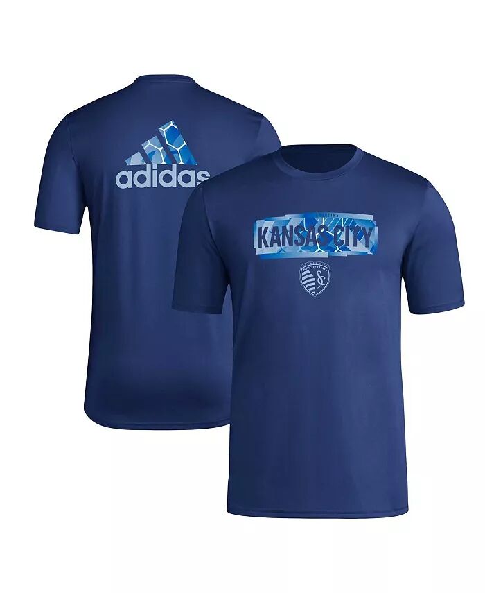 

Мужская футболка Navy Sporting Kansas City Local Pop AEROREADY adidas