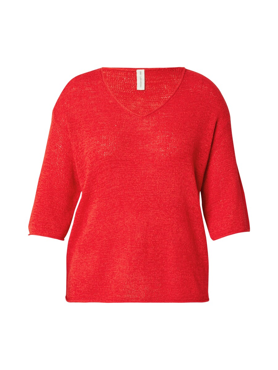 

Свитер ONLY Carmakoma CARSUNNY, цвет bright red