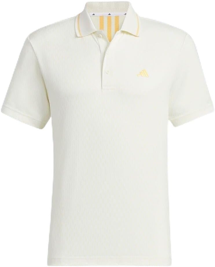 

Поло Adidas Golf ULT365 с сетчатой спинкой и графическим рисунком, слоновая кость