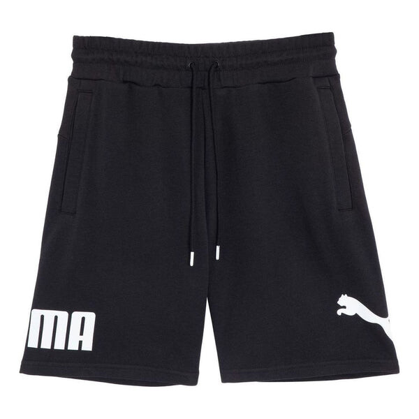 

Шорты logo casual shorts 'black' Puma, черный