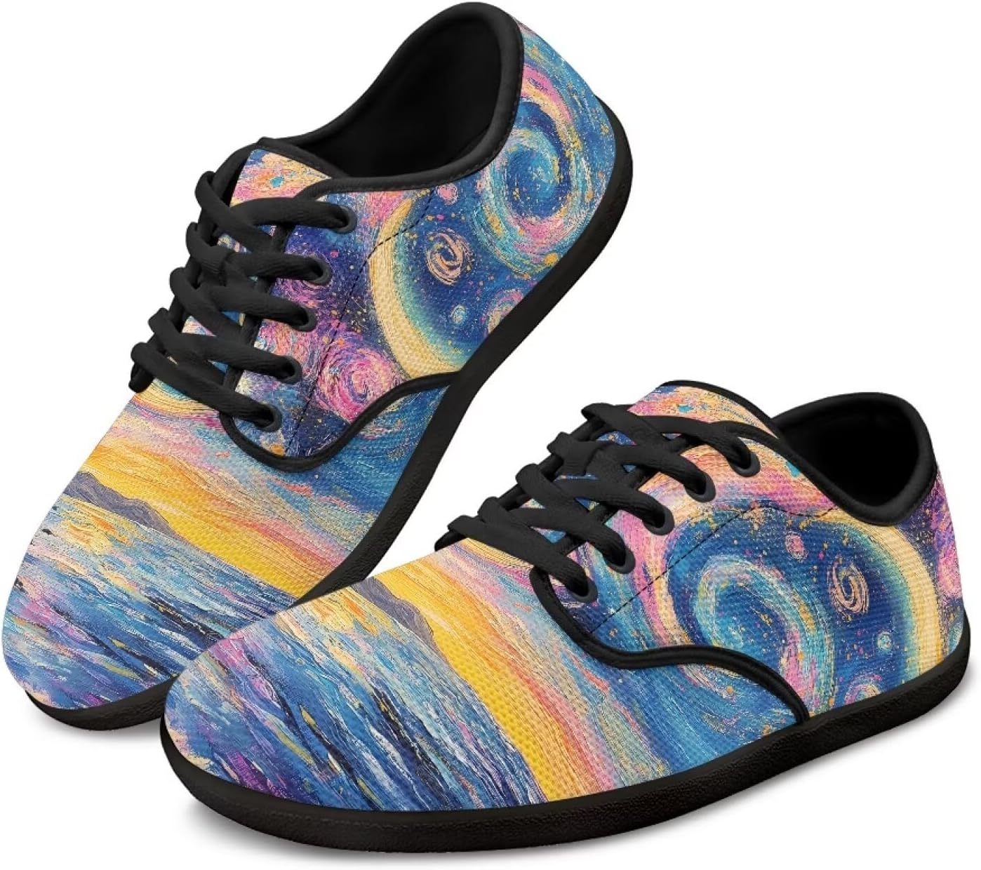 

Дышащие модные кроссовки для ходьбы на шнуровке, противоскользящие, для спортзала, для мужчин, с легкой подошвой из ЭВА, удобные для походов, размеры US 5-14, черная подошва Vuriqeby