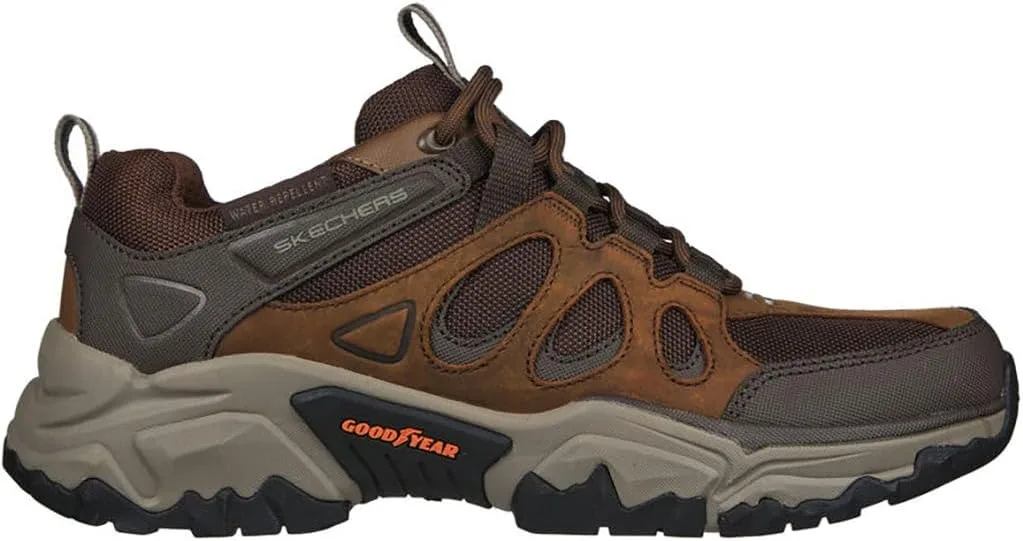 Мужские кроссовки Skechers Terraform Selvin Oxford, темно-коричневый