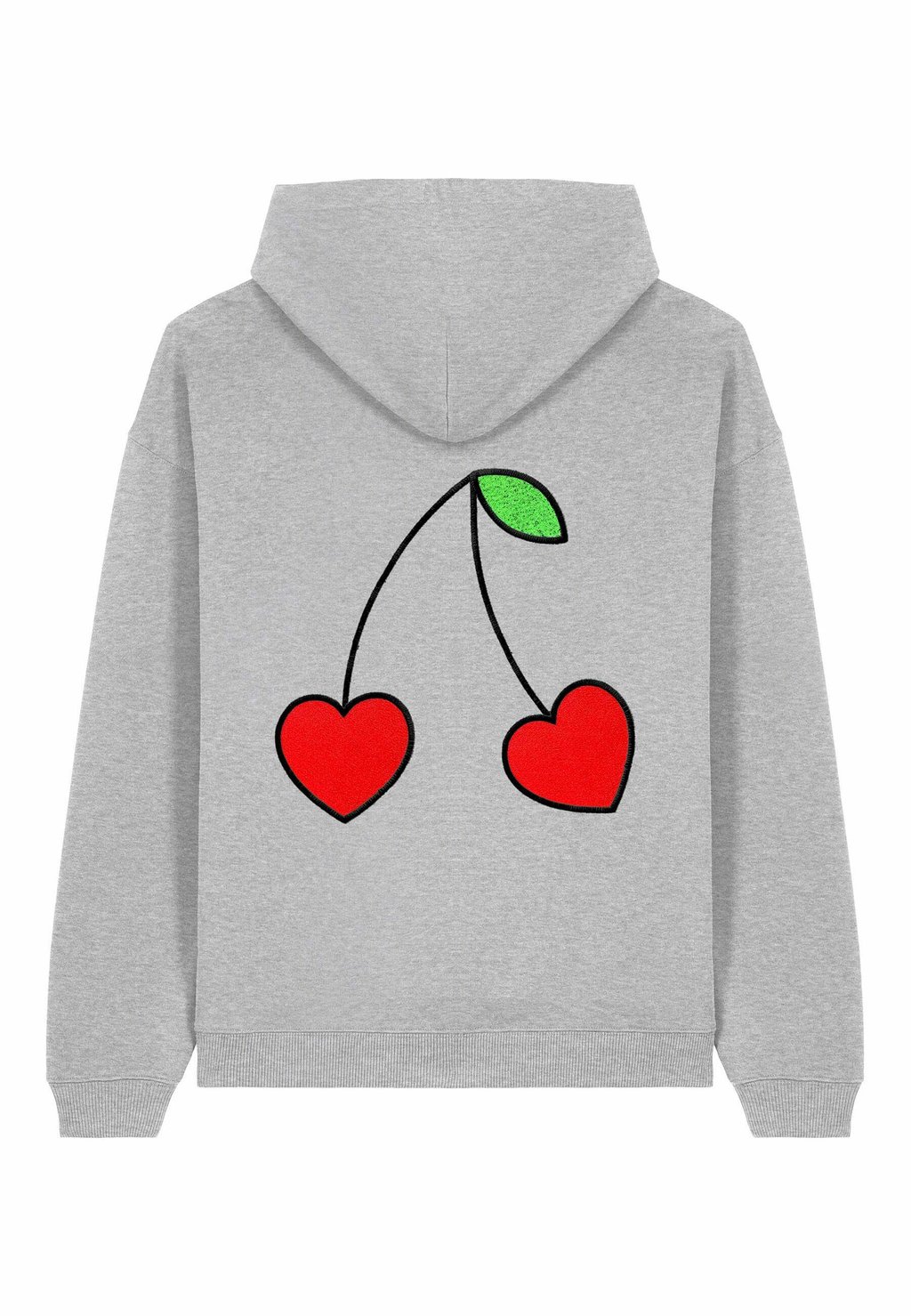 

Толстовка CERISES BACK PRINT - Hoodie Mira Paris, пятнистый серый