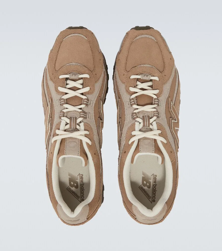 204 кожаные кроссовки New Balance, коричневый — фото 4