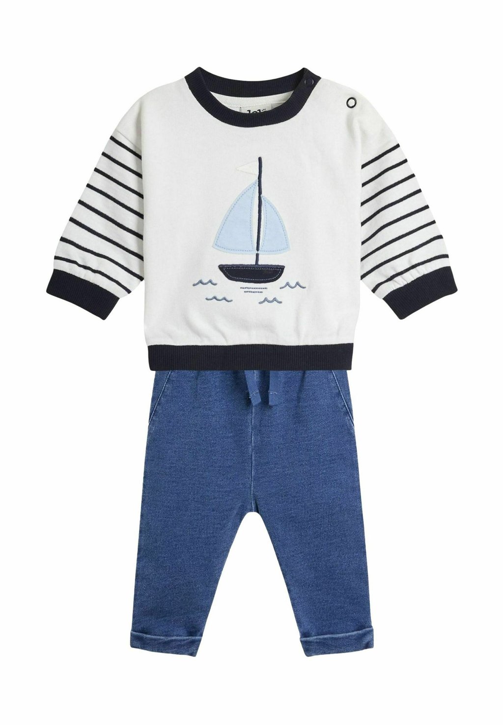 

Костюм REGULAR FIT-SAIL BOAT JOGGERS SET JoJo Maman Bébé, бежевый