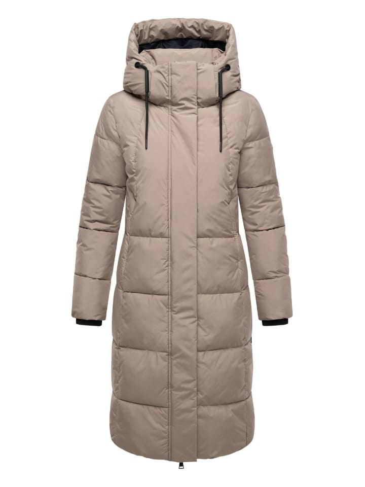 

Стеганое пальто Chumanii XVI в цвете Taupe Grey Marikoo