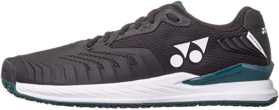 Мужские теннисные кроссовки YONEX Power Cushion Eclipsion 4, зеленые, черные, зеленые мячи — фото 2