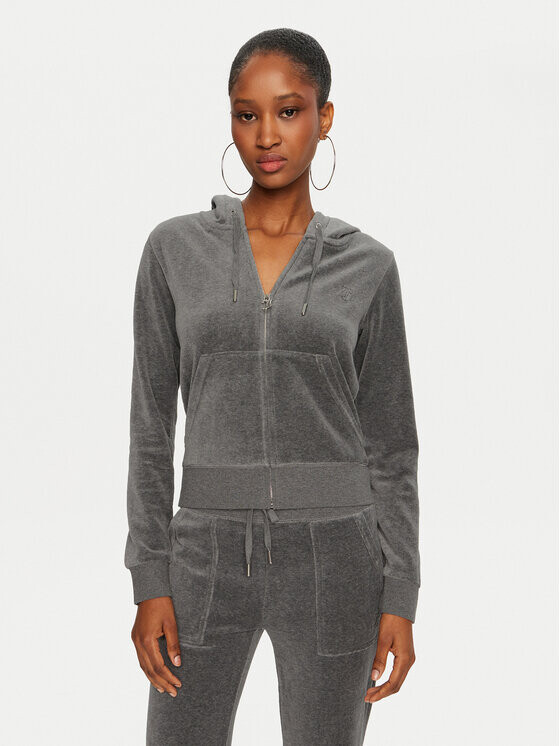 

Толстовка узкого кроя Juicy Couture, серый