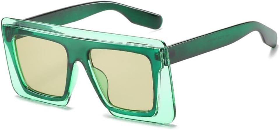 

Большие солнцезащитные очки с плоской верхней частью для мужчин и женщин, градиентные солнцезащитные очки для женщин, стильные, цельные, с защитой от УФ-излучения UV400 LANGSER, 2