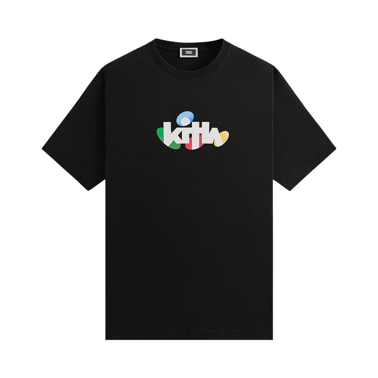 

Футболка Kith Portal Tee 'Black', черный