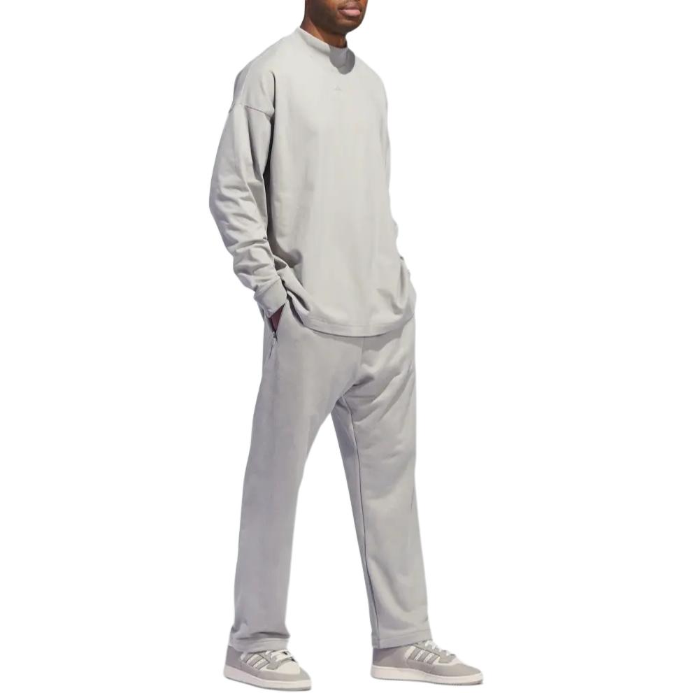 Коллекция 2024 Вязаные спортивные штаны Unisex Adidas, Оттенок земли Семена кунжута — фото 3