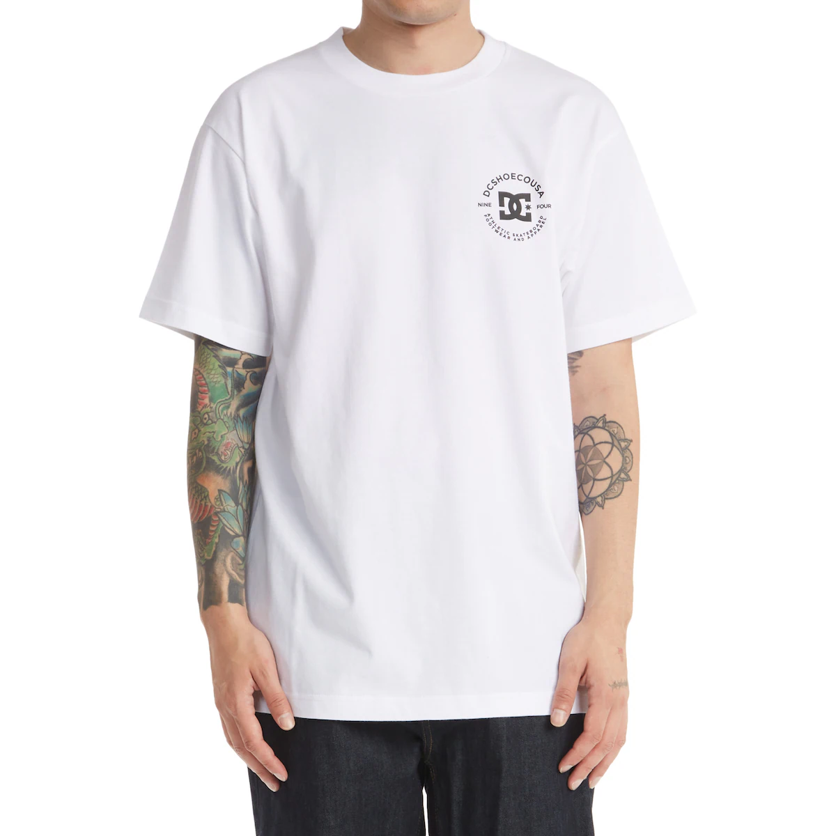 

Мужская DC Star Pilot Обувь DC Футболка DC Shoes, белый